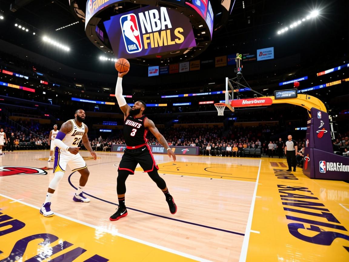 NBA总决赛揭幕,湖人击败热火取得首场胜利 第2张