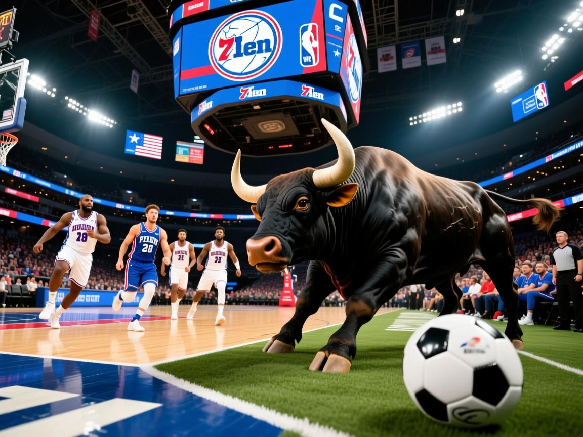 公牛主场击败76人,取得七连胜 第2张